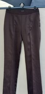 BCBG Brown sateen 👖 sm. Slacks